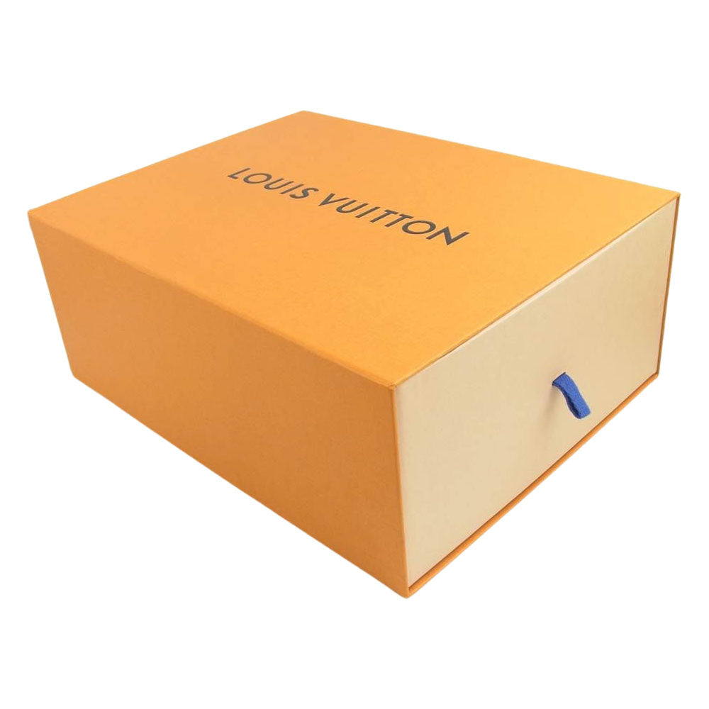 LOUIS VUITTON ルイ・ヴィトン LV トレイナー ライン スエード スニーカー ブラック ブラック系 8【中古】
