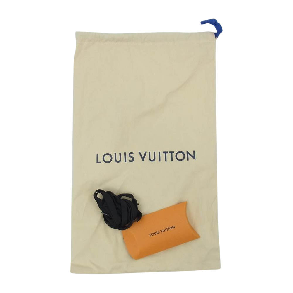 LOUIS VUITTON ルイ・ヴィトン アベスライン ダービー レザー スニーカー ブラック系 8【極上美品】【中古】