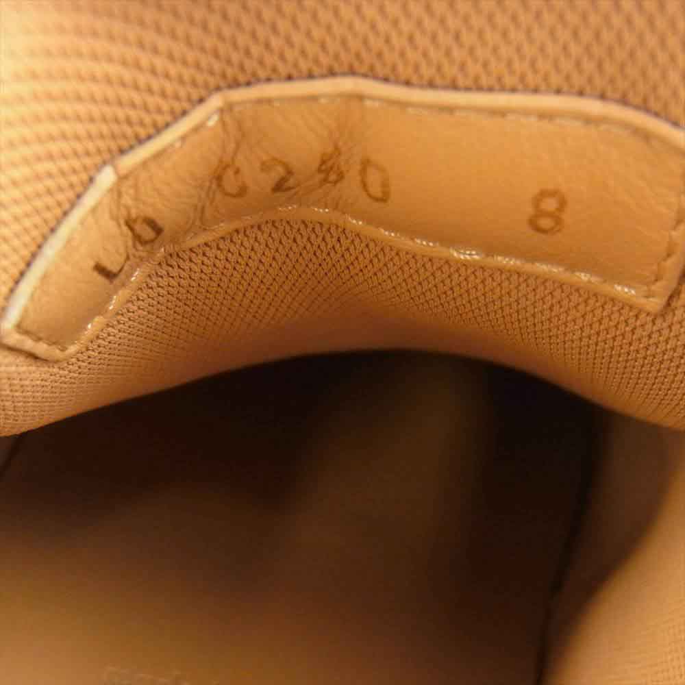 LOUIS VUITTON ルイ・ヴィトン 1A8V3L ビバリーヒルズ ライン モノグラム レザー スニーカー ホワイト ホワイト系 8【中古】
