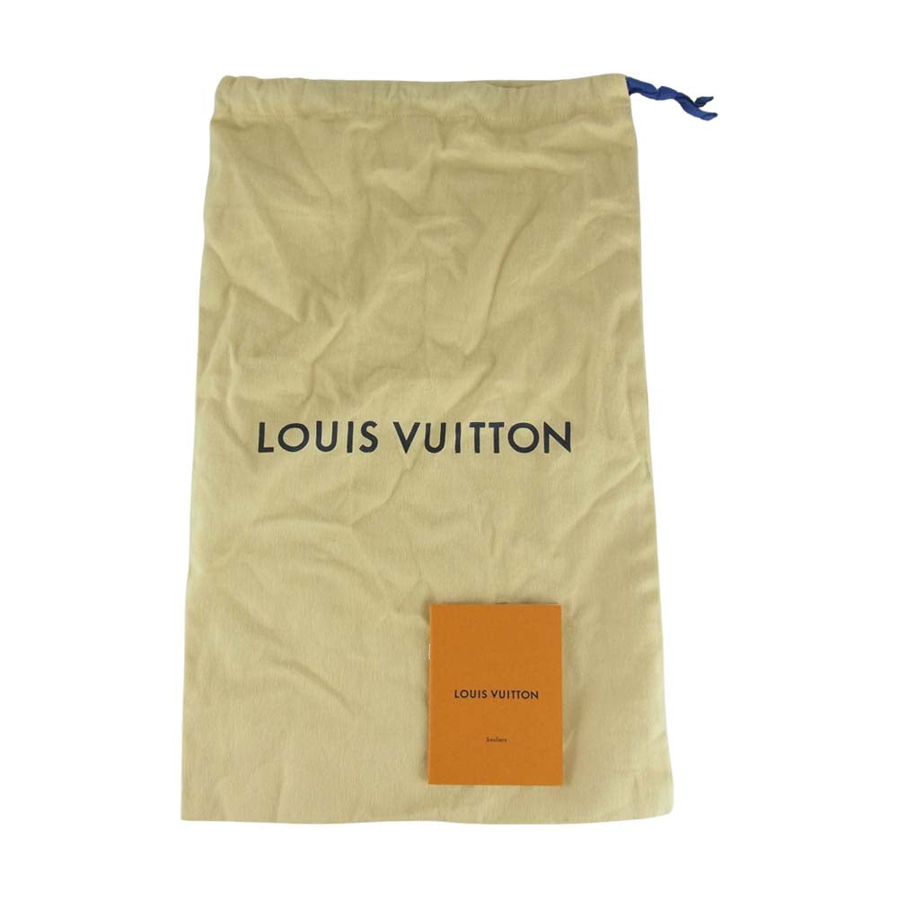 LOUIS VUITTON ルイ・ヴィトン 1A9K9H ビバリーヒルズ　ライン モノグラムジャイアント スリッポン レザー スニーカー ホワイト ホワイト系 8【極上美品】【中古】