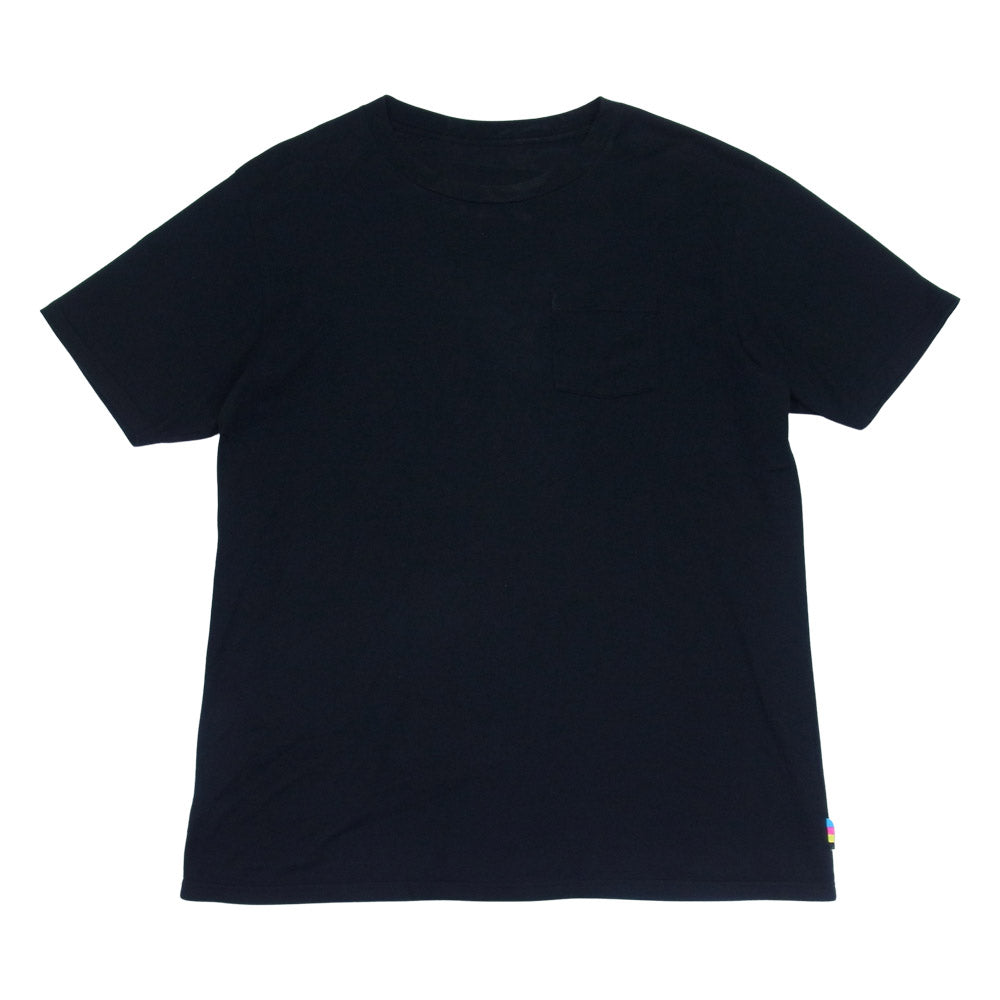 ザコンビニ ギンザ バックプリント Tシャツ ブラック系 L【中古】