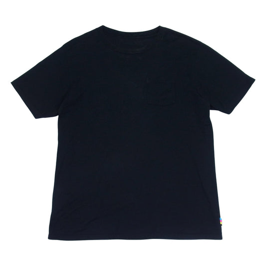ザコンビニ ギンザ バックプリント Tシャツ ブラック系 L【中古】