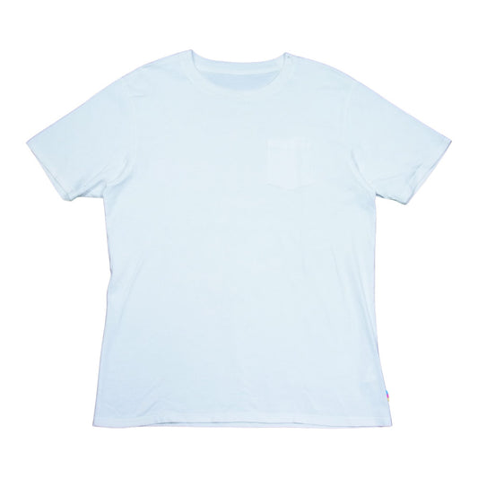 ザコンビニ ギンザ バックプリント Tシャツ レッドプリント ホワイト系 L【中古】