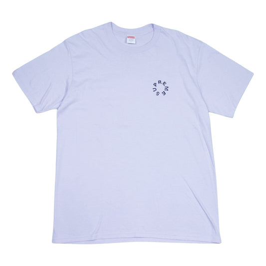 Supreme シュプリーム 20SS Arvid Marble Tee マーブル プリント 半袖 Tシャツ パープル系 L【中古】