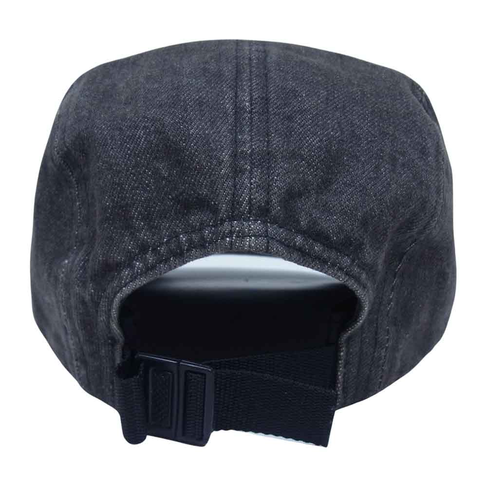 Supreme シュプリーム 18SS Denim Camp Cap デニム キャンプ キャップ ブラック系【中古】