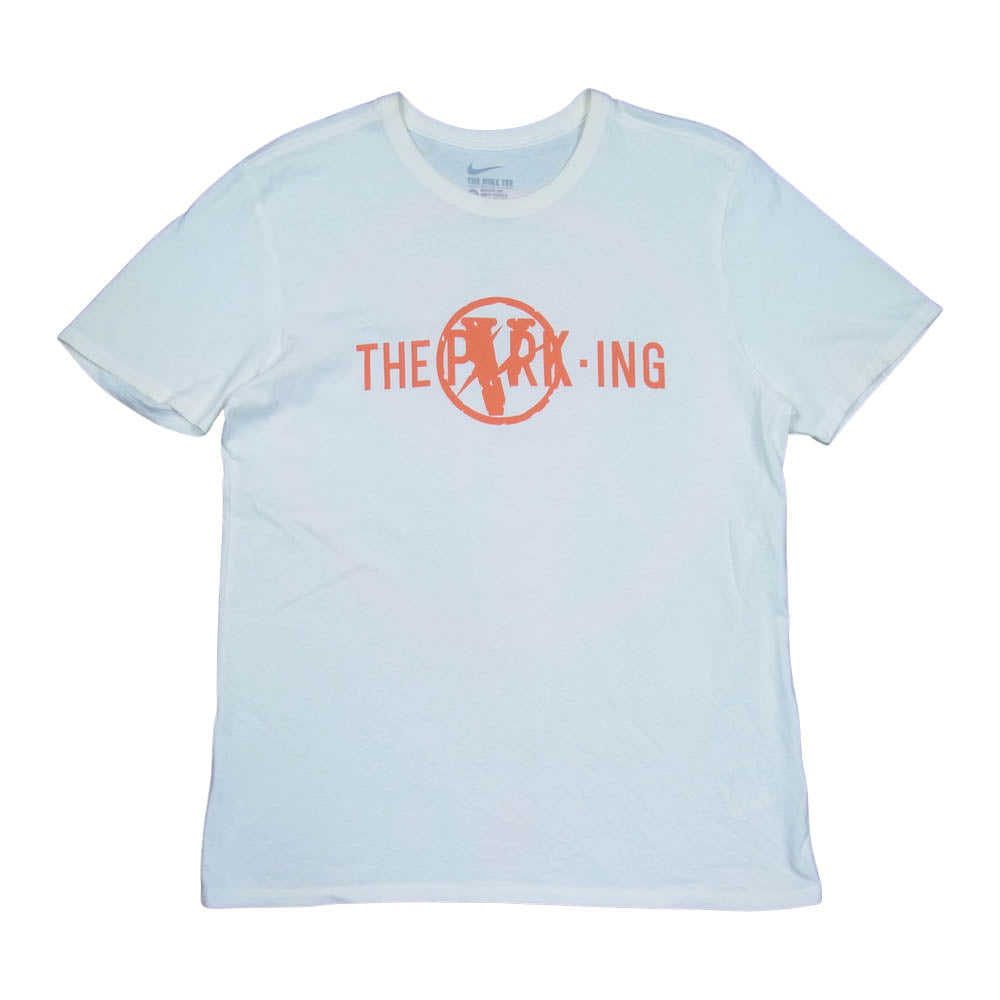 NIKE ナイキ × VILONE ヴィーロン × FRAGMENT フラグメント THE PARKING GINZA Tシャツ ホワイト系 XL【中古】