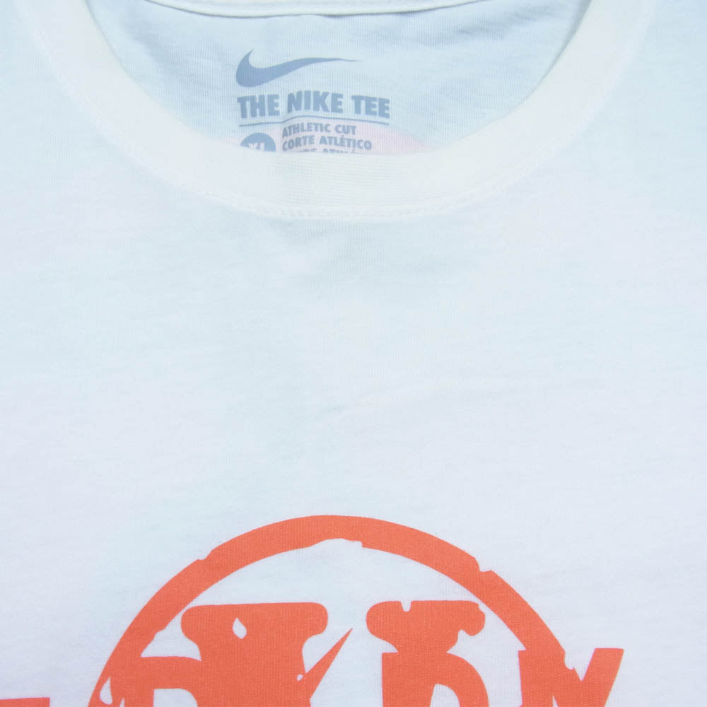 NIKE ナイキ × VILONE ヴィーロン × FRAGMENT フラグメント THE PARKING GINZA Tシャツ ホワイト系 XL【中古】