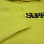 Supreme シュプリーム 20SS Motion Logo Hooded Sweatshirt モーション ロゴ フーデッド スウェット プルオーバー パーカー イエロー系 L【中古】