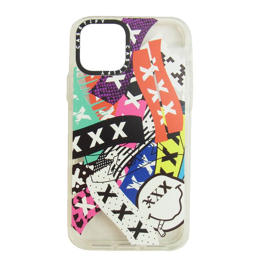 GOD SELECTION XXX ゴッドセレクション × CASETiFY ケスティファイ iphone 11 pro用 携帯 ケース 柄【新古品】【未使用】【中古】