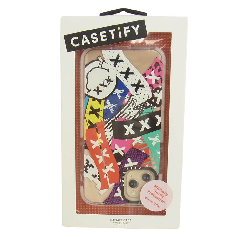 GOD SELECTION XXX ゴッドセレクション × CASETiFY ケスティファイ iphone 11 pro用 携帯 ケース 柄【新古品】【未使用】【中古】