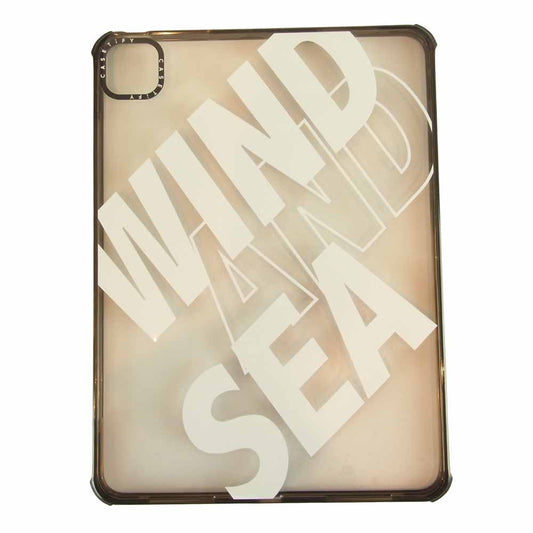 WIND AND SEA ウィンダンシー wds-cstf-21a-06 × CASETiFY ケスティファイ ipad FLIO CASE ipad air 10.9用 ケース ブラック系 クリア系【新古品】【未使用】【中古】