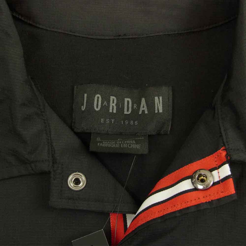 ジョーダンブランド × PSG パリサンジェルマン LOGO COACH JACKET ロゴ コーチジャケット ブラック系 S【新古品】【未使用】【中古】