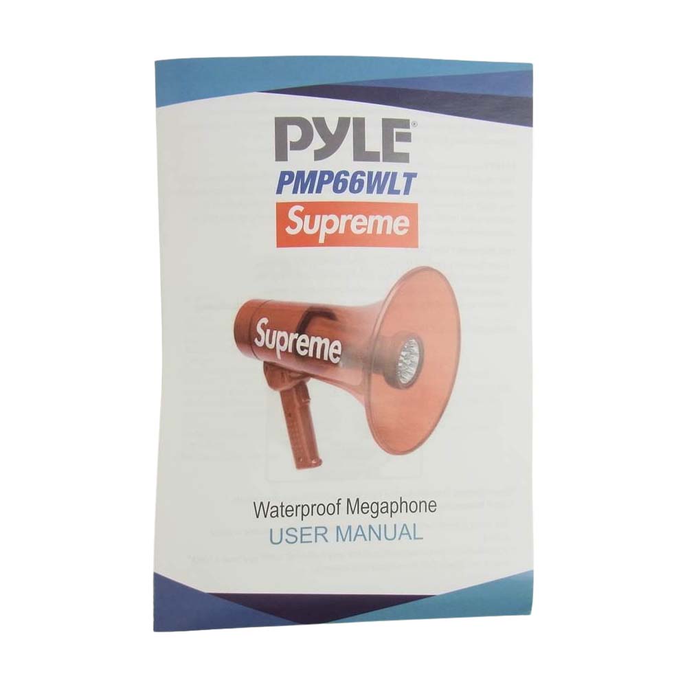 Supreme シュプリーム 21AW pyle waterproof megaphone ウォータープルーフ メガフォン レッド系【新古品】【未使用】【中古】