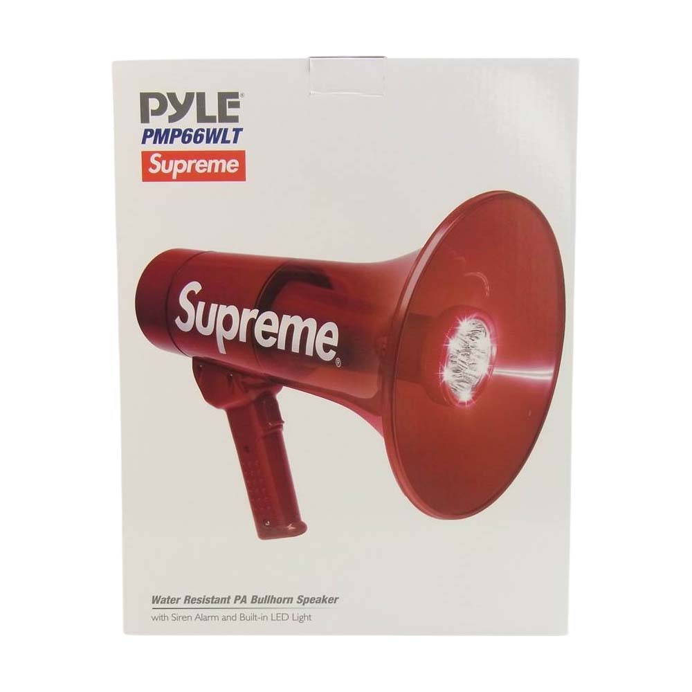 Supreme シュプリーム 21AW pyle waterproof megaphone ウォータープルーフ メガフォン レッド系【新古品】【未使用】【中古】