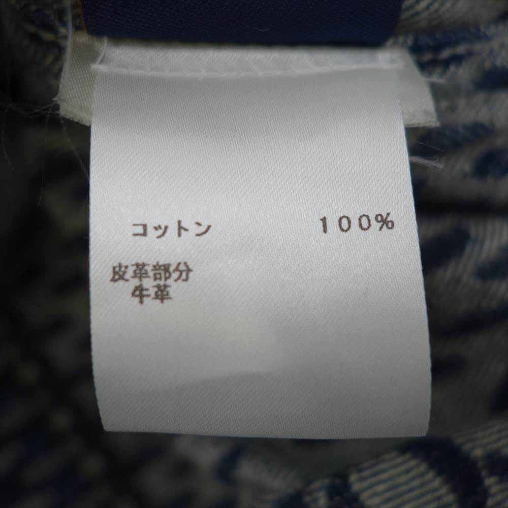 LOUIS VUITTON ルイ・ヴィトン 20AW 1A7YD6 NIGO ジャイアント ダミエ ウェーブス モノグラム インディゴブルー系 44【中古】