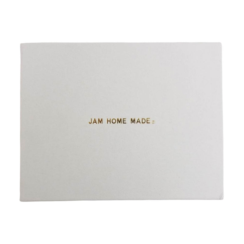 JAM HOME MADE ジャムホームメイド レザー 二つ折り ラウンドジップ ウォレット 財布 ブラック系【美品】【中古】