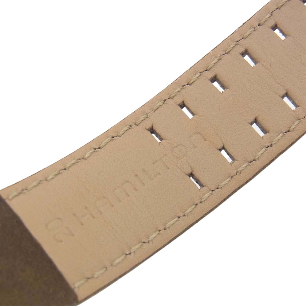 HAMILTON ハミルトン H694090 カーキフィールドメカニカル 手巻き 時計 ブラウン系【美品】【中古】