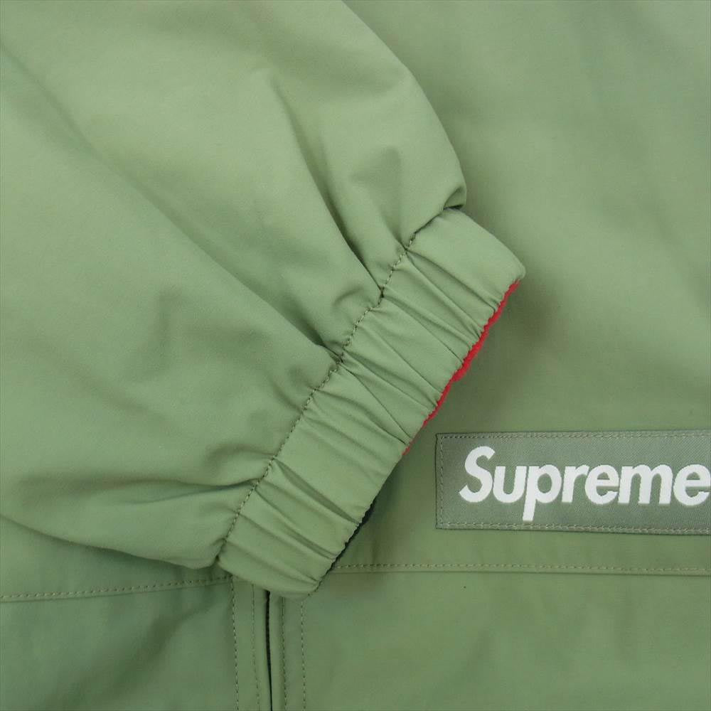 Supreme シュプリーム 22SS GORE-TEX Reversible Polartec Lined Jacket ゴアテックス リバーシブル ポーラテック ライン ジャケット グリーン系 ブラック系 L【新古品】【未使用】【中古】