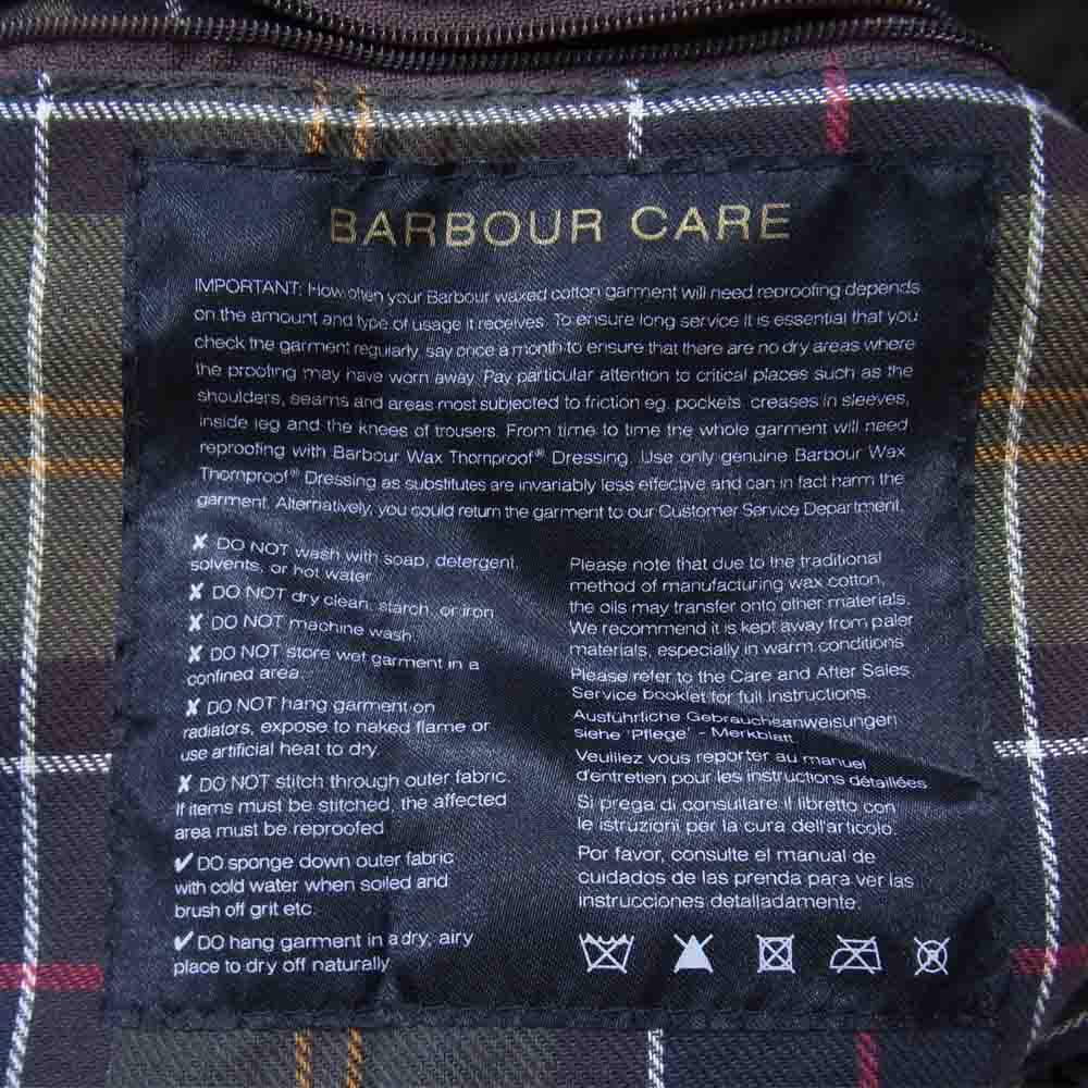 Barbour バブアー 1702249 国内正規品 CLASSIC DURHAM WAX JACKET クラシック ダーハム ダラム ワックス ジャケット カーキグレー系 表記無し【中古】