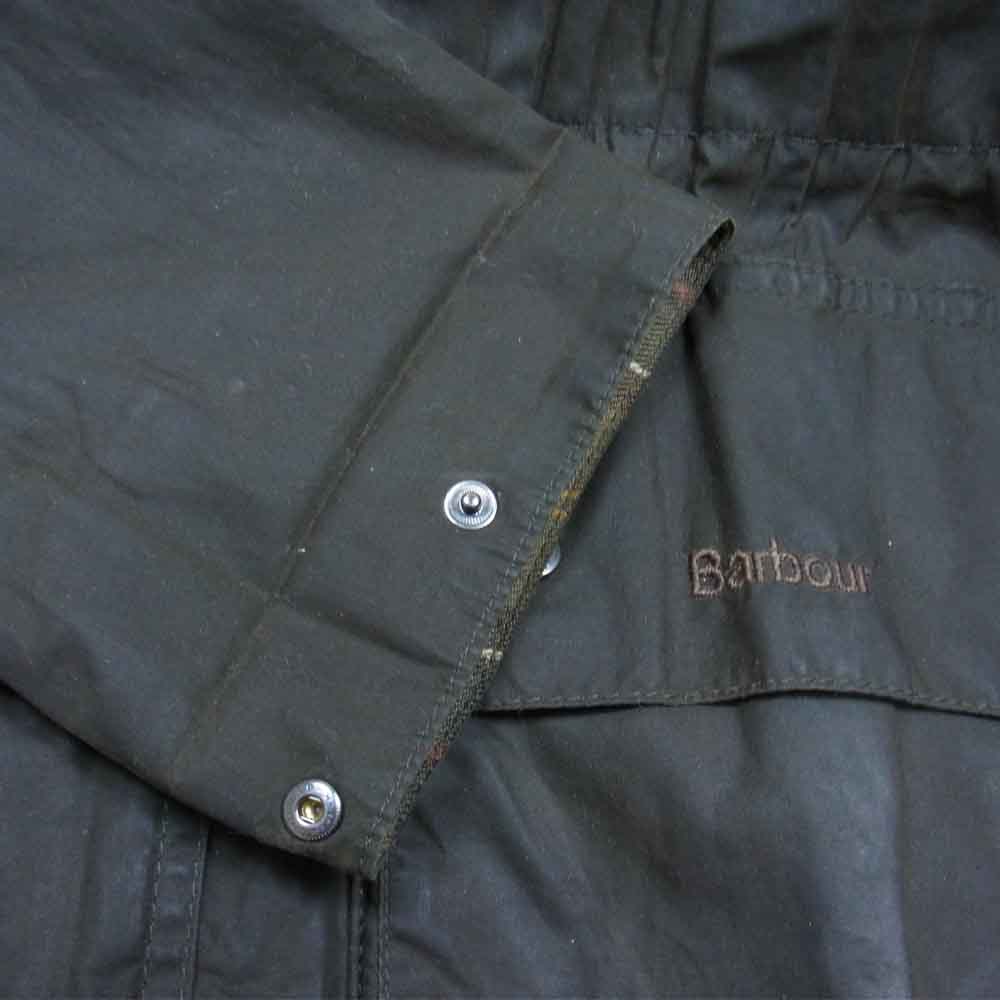 Barbour バブアー 1702249 国内正規品 CLASSIC DURHAM WAX JACKET クラシック ダーハム ダラム ワックス ジャケット カーキグレー系 表記無し【中古】