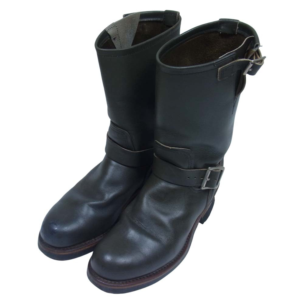 RED WING レッドウィング 8273 PT99 刺繍タグ カンガタン ブーツ グリーン系 7.5D【中古】