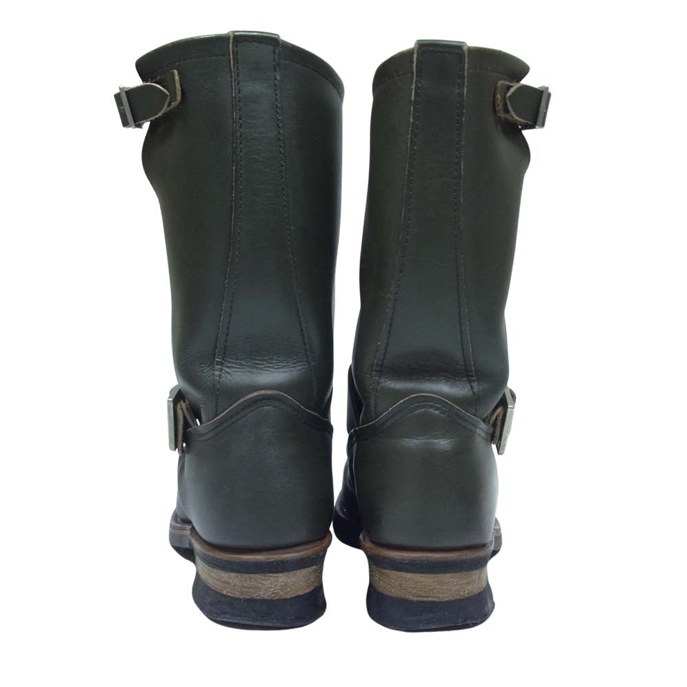 RED WING レッドウィング 8273 PT99 刺繍タグ カンガタン ブーツ グリーン系 7.5D【中古】