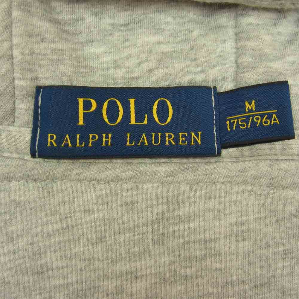 POLO RALPH LAUREN ポロ・ラルフローレン コットン ジップパーカー ジャケット グレー系 M【中古】