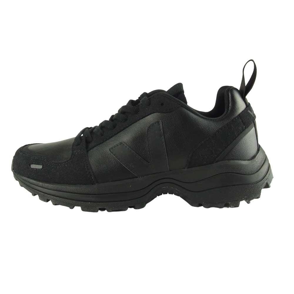 Rick Owens リックオウエンス 21SS Veja Hiking Sneaker VM21S6801 SLVE BLACK ベジャ レザー ハイキングスニーカー ブラック系 27㎝【美品】【中古】