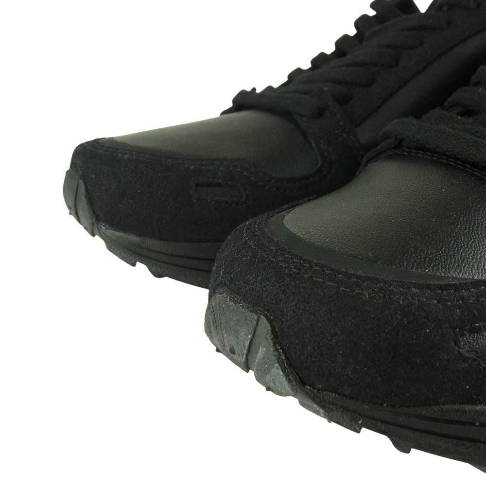 Rick Owens リックオウエンス 21SS Veja Hiking Sneaker VM21S6801 SLVE BLACK ベジャ レザー ハイキングスニーカー ブラック系 27㎝【美品】【中古】