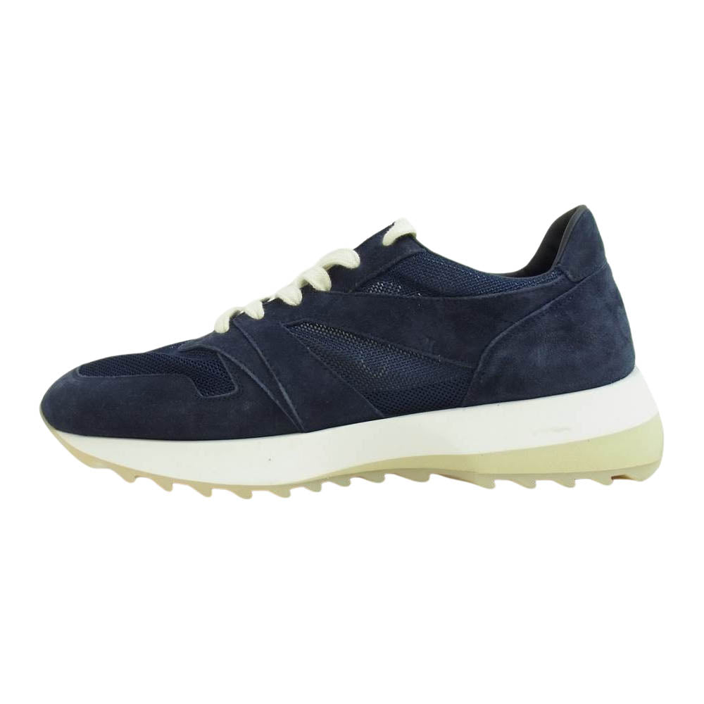 FEAR OF GOD フィアオブゴッド Vintage Runner ビンテージランナー スエード メッシュ スニーカー ネイビー系 42【極上美品】【中古】