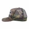 CHROME HEARTS クロムハーツ（原本有） TRUCKER CAP クロス パッチ トラッカー キャップ カモ カモ柄 53-60【中古】