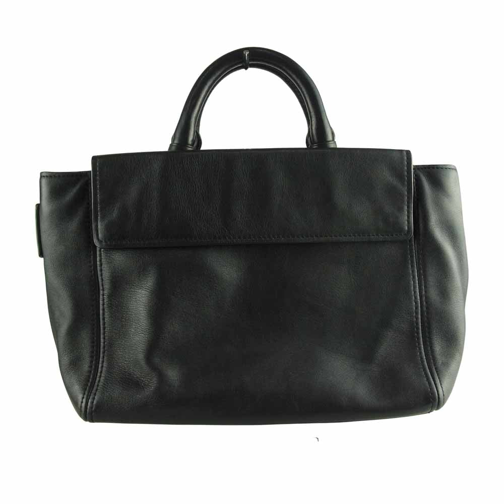 MARC BY MARC JACOBS マークバイマークジェイコブス 2way レザー バッグ ブラック系【中古】