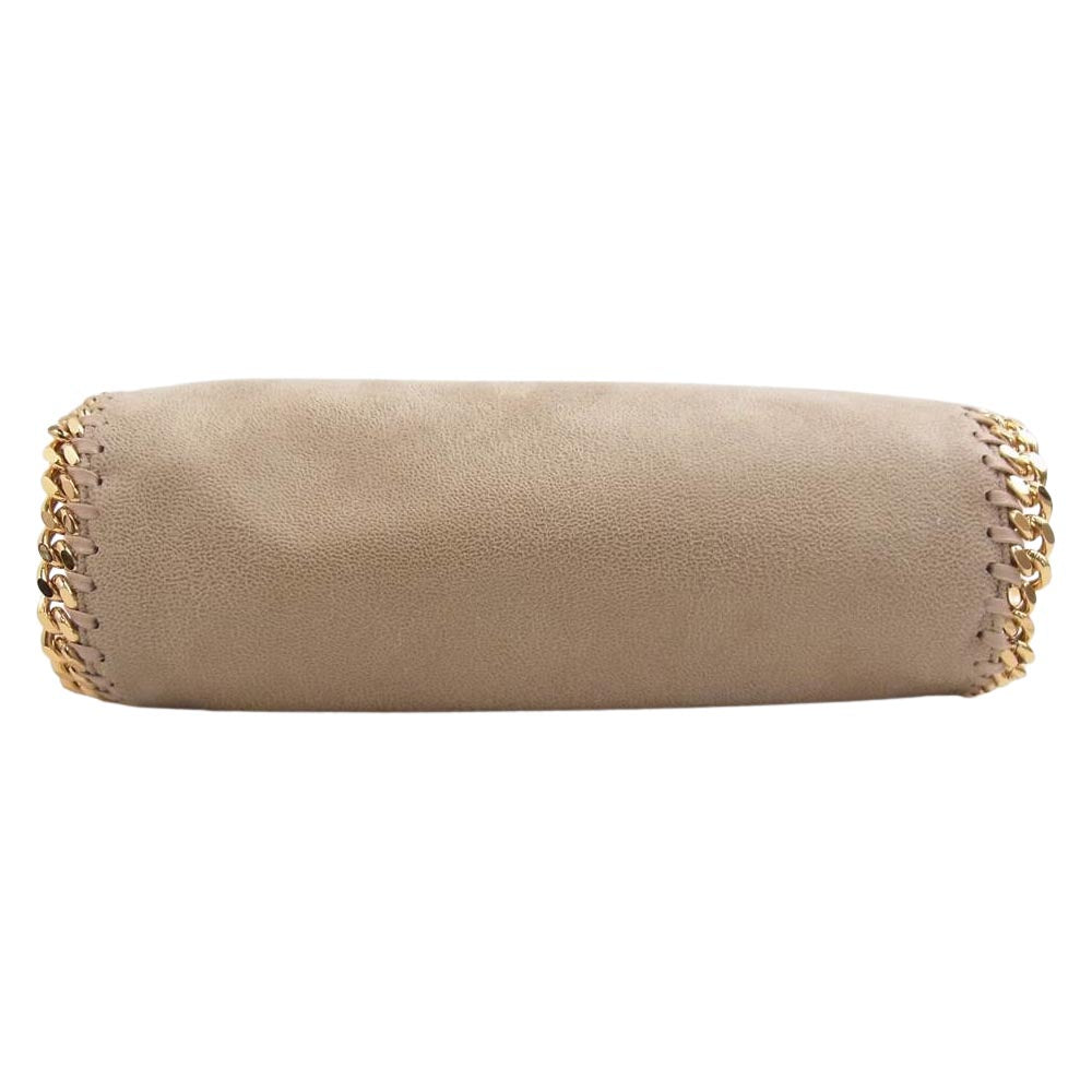 Stella McCartney ステラマッカートニー 371223 W9355 国内正規品 MINI TOTE FALABELLA ファラベラ チェーン ショルダー ミニトート バッグ ゴールド金具 ベージュ系【美品】【中古】