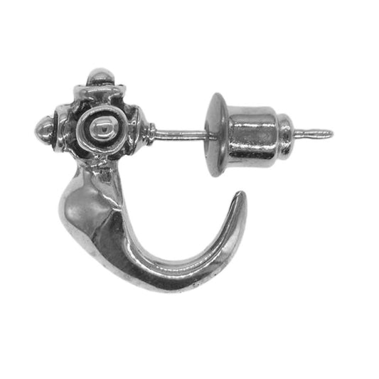 DEAF BREED デフブリード P-7 プレーン フープ シルバー ピアス シルバー系【極上美品】【中古】