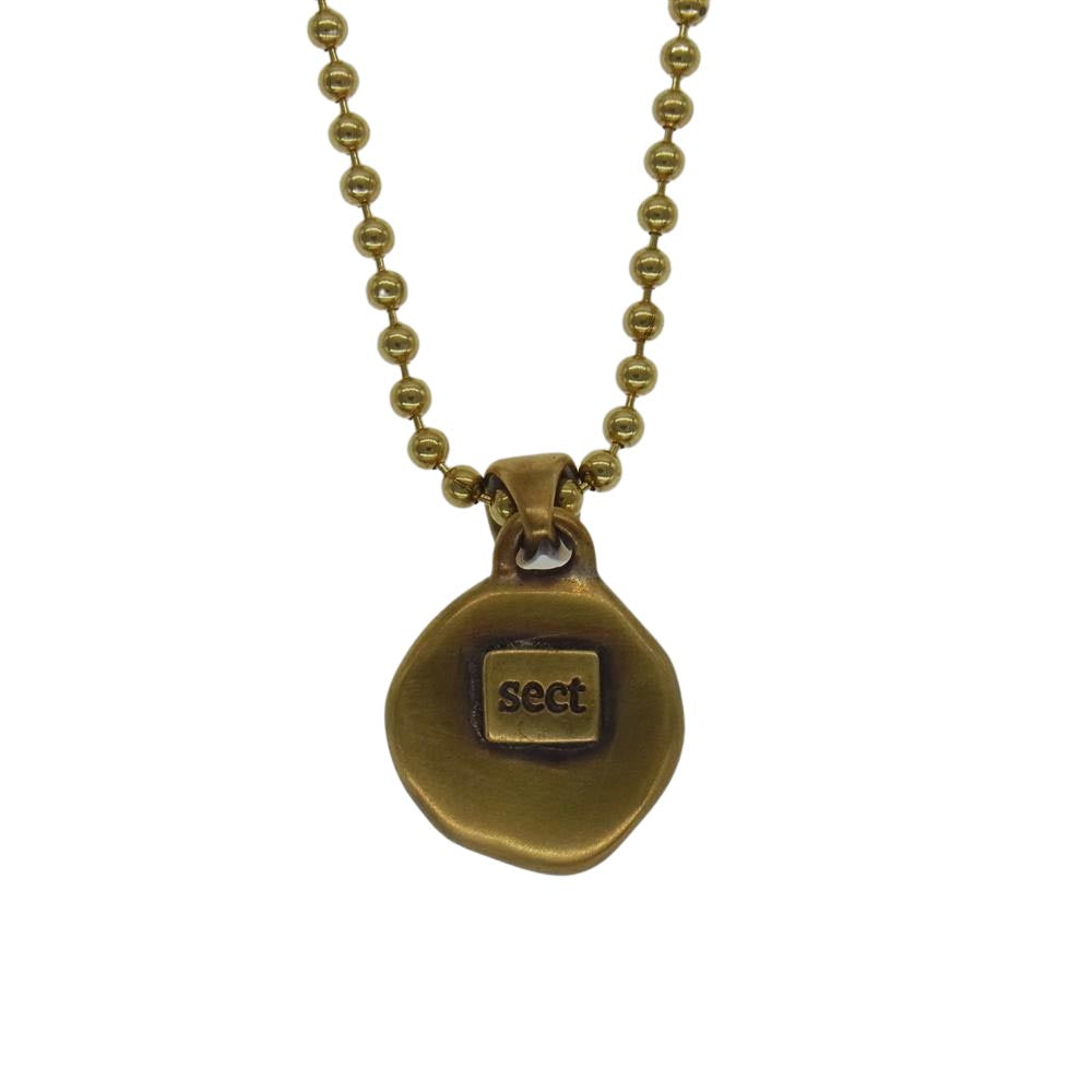 DEAF BREED デフブリード ST-42 EYE PENDANT ネックレス ゴールド系【極上美品】【中古】