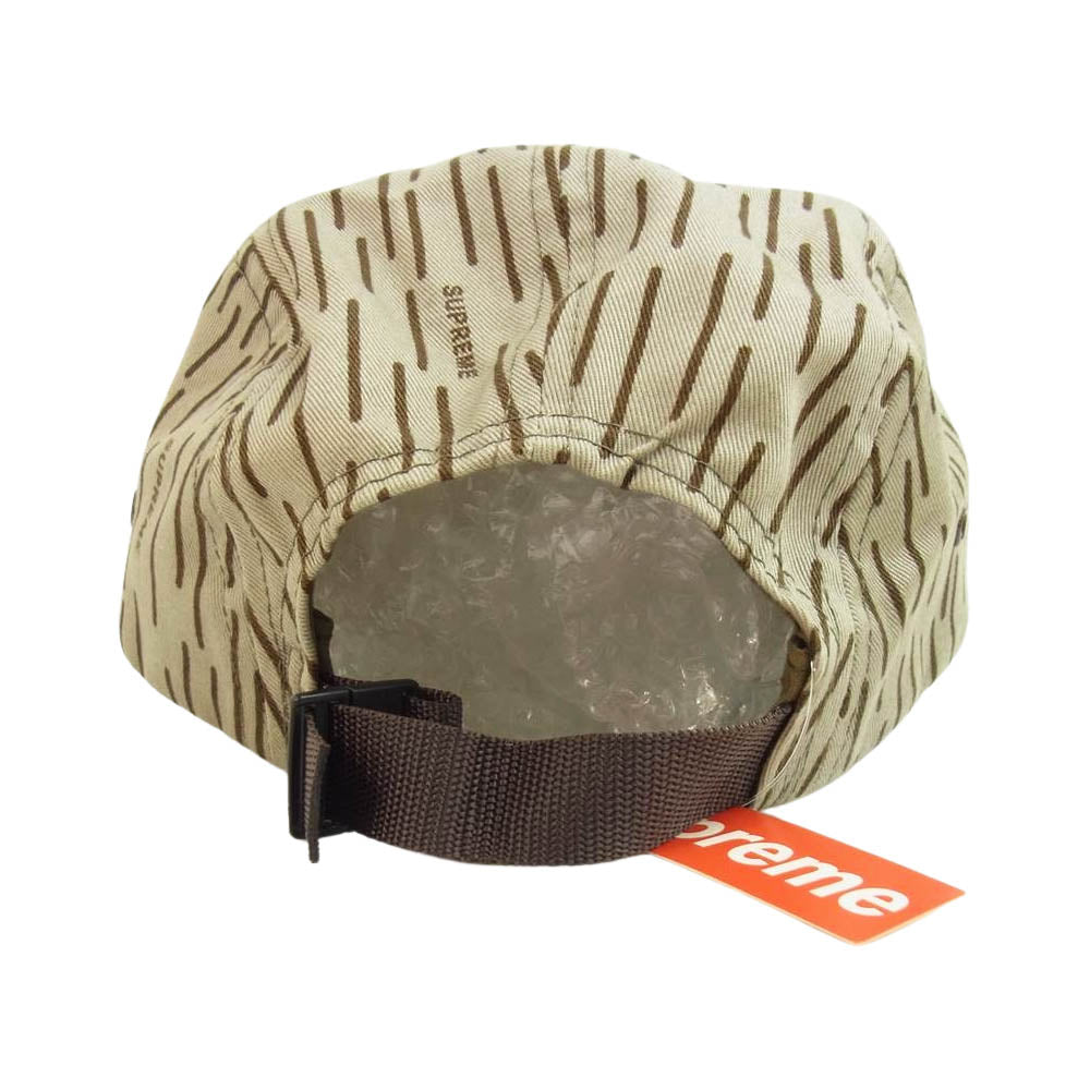 Supreme シュプリーム Raindrop Camo Cap レイン カモ キャンプキャップ カーキ系【極上美品】【中古】
