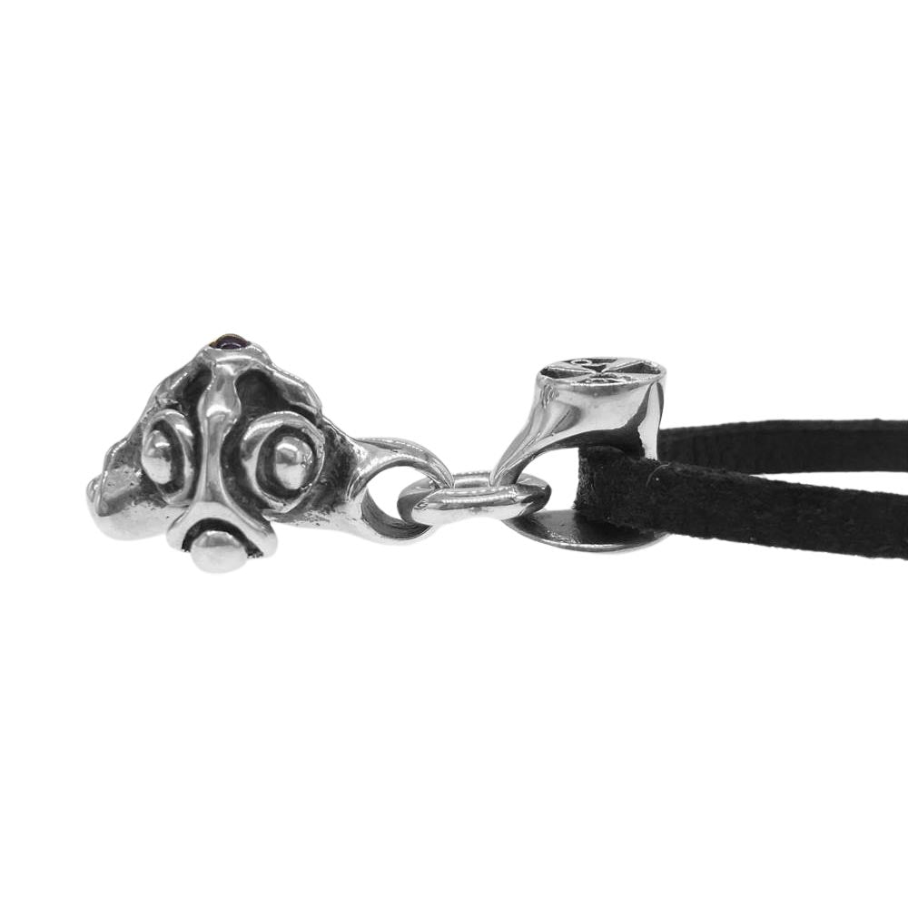 DEAF BREED デフブリード T-49 stone シルバー チャーム ネックレス シルバー系【極上美品】【中古】