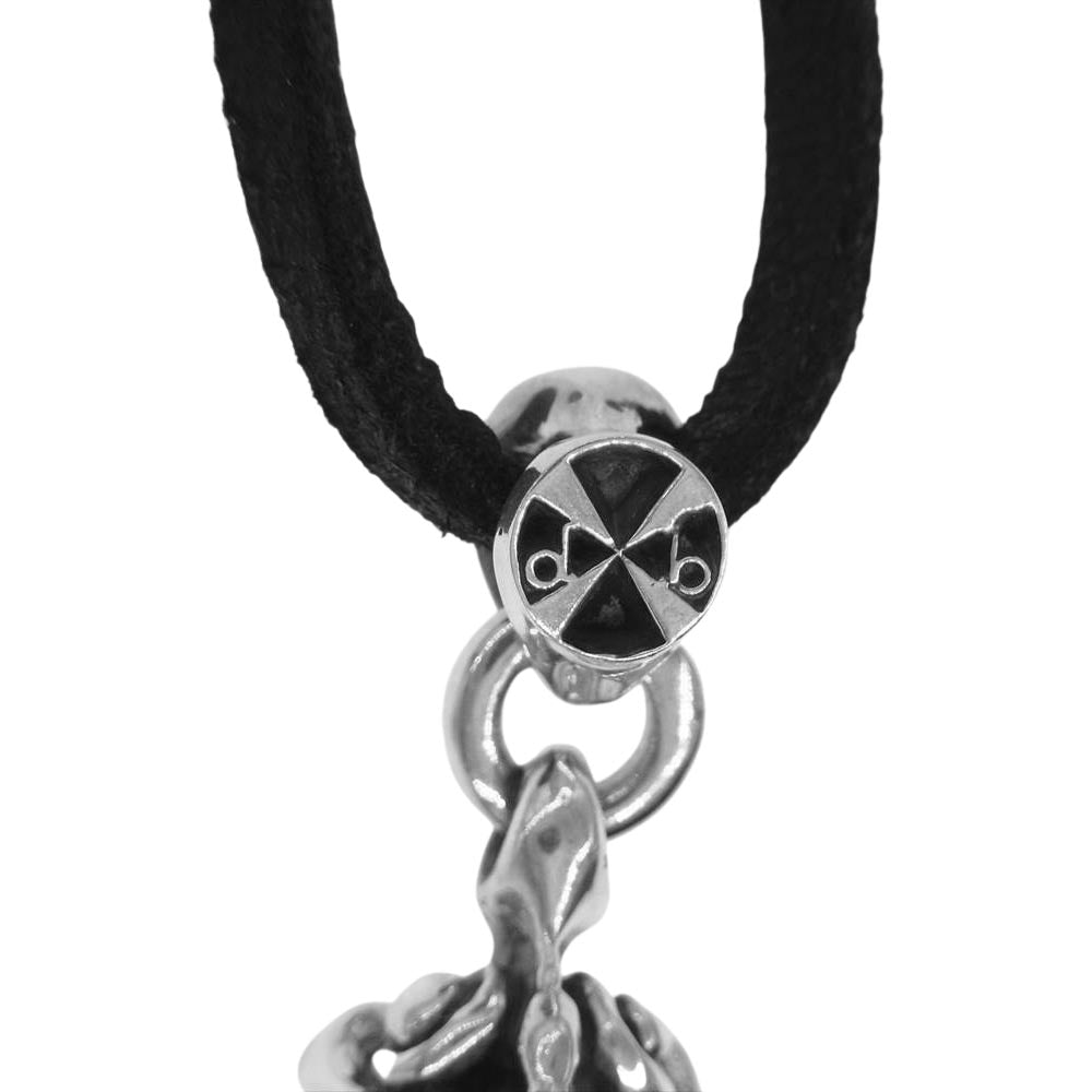 DEAF BREED デフブリード T-49 stone シルバー チャーム ネックレス シルバー系【極上美品】【中古】