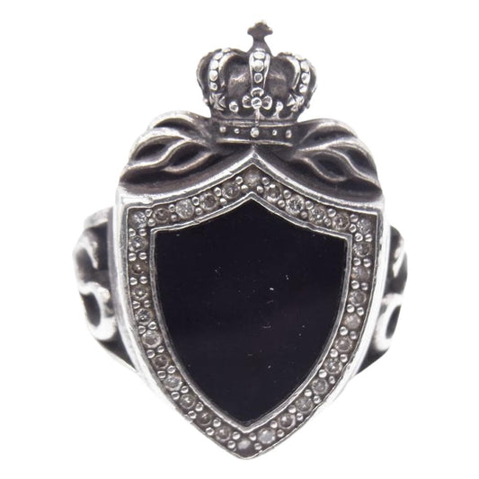 Justin Davis ジャスティンデイビス SRJ190 HERITAGE RING ヘリテージ リング シルバー系 17号【中古】