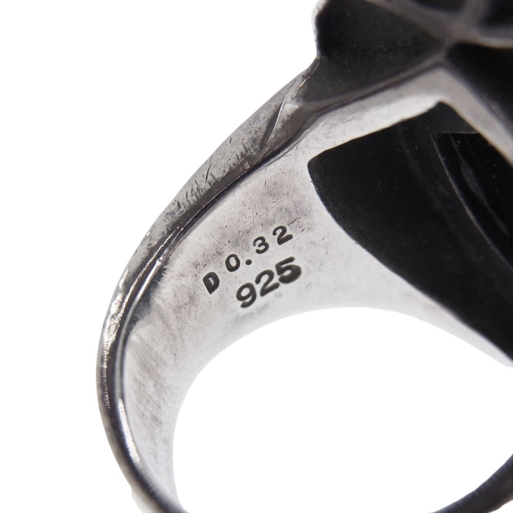 Justin Davis ジャスティンデイビス SRJ190 HERITAGE RING ヘリテージ リング シルバー系 17号【中古】