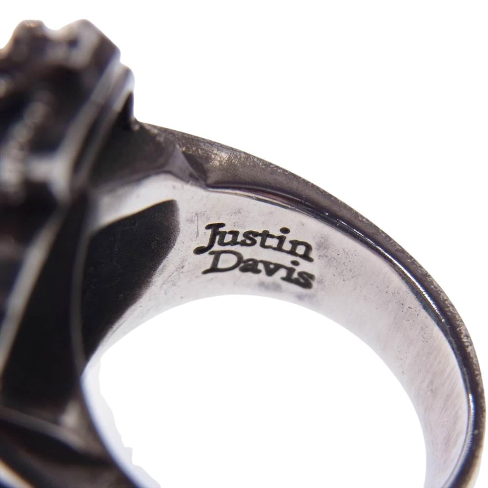 Justin Davis ジャスティンデイビス SRJ190 HERITAGE RING ヘリテージ リング シルバー系 17号【中古】