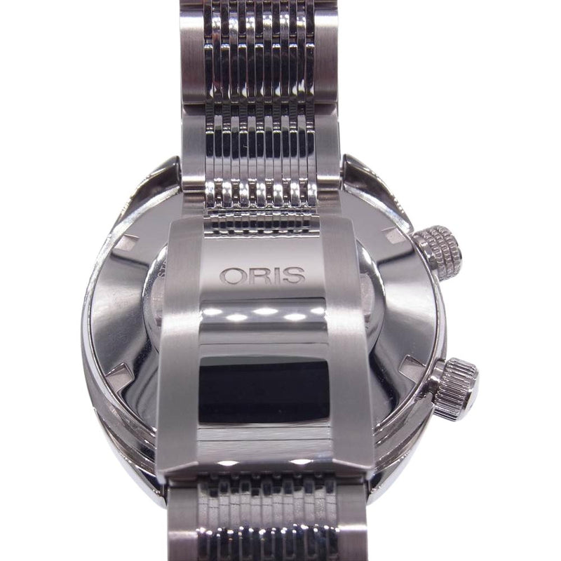 ORIS オリス 7737 クロノリス デイト 自動巻き オート ステンレス 腕時計 リストウォッチ シルバー系【美品】【中古】