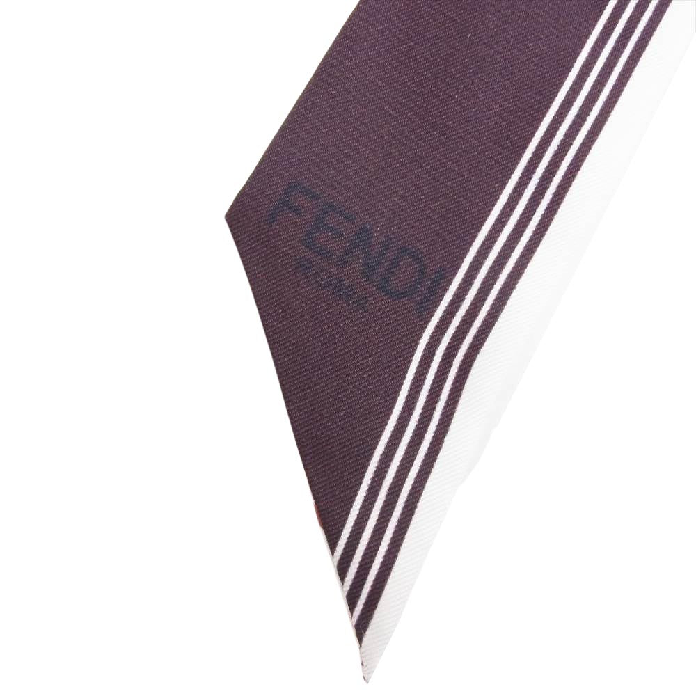 FENDI フェンディ FXT011 A20G TU WRAPPY ラッピー ツイリー 柄【中古】