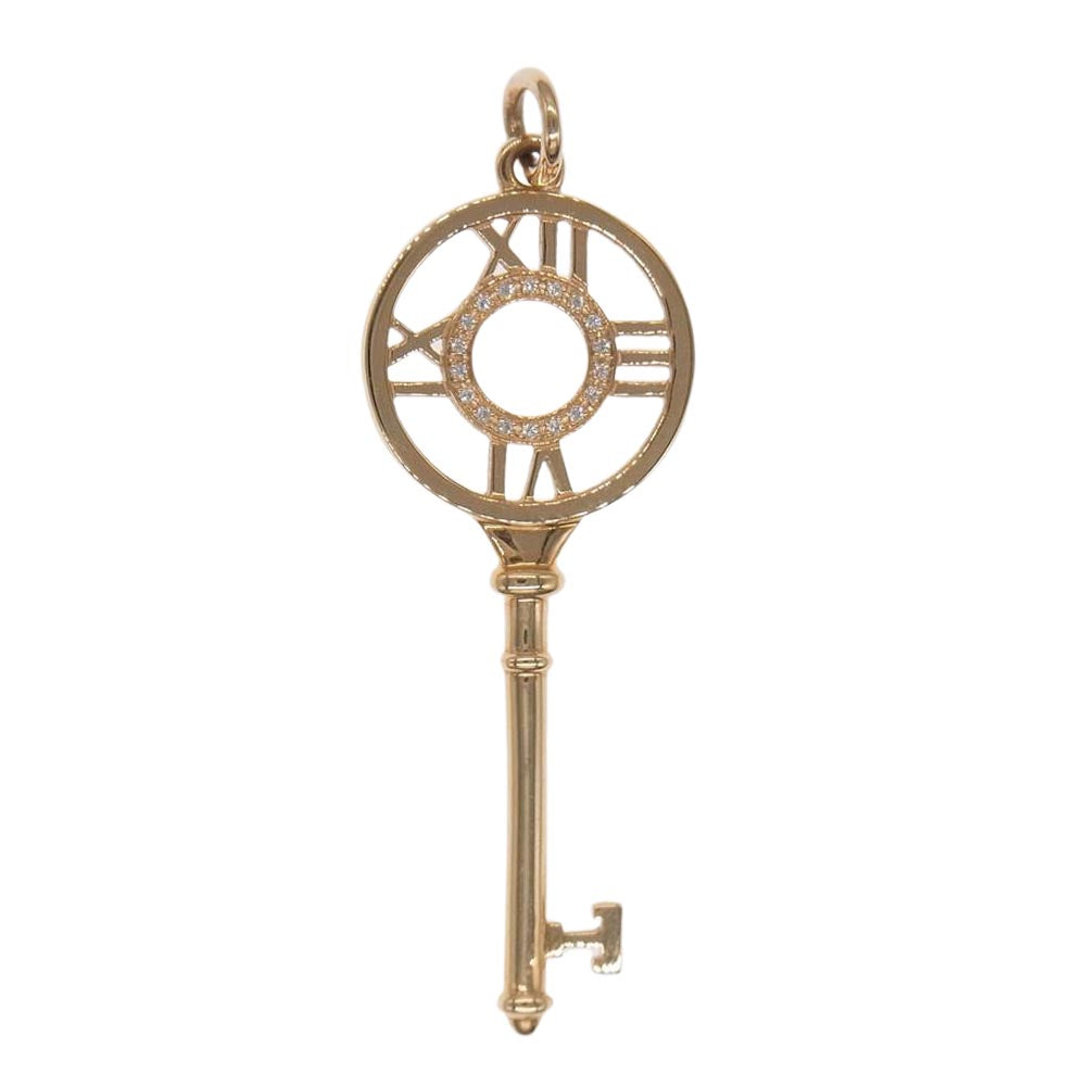 TIFFANY&Co. ティファニー K18 アトラス ダイヤ キー ペンダント【中古】