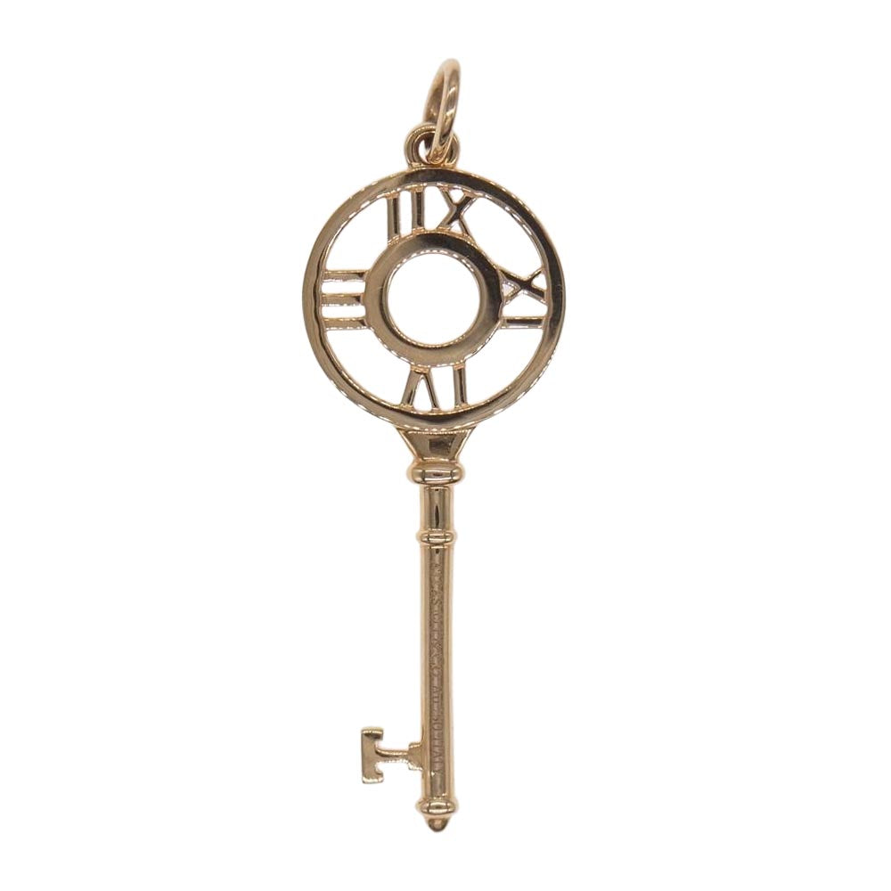 TIFFANY&Co. ティファニー K18 アトラス ダイヤ キー ペンダント【中古】