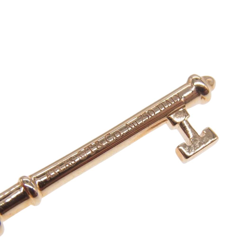 TIFFANY&Co. ティファニー K18 アトラス ダイヤ キー ペンダント【中古】
