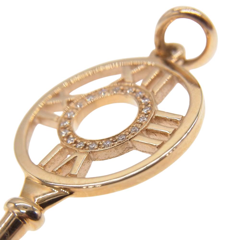 TIFFANY&Co. ティファニー K18 アトラス ダイヤ キー ペンダント【中古】