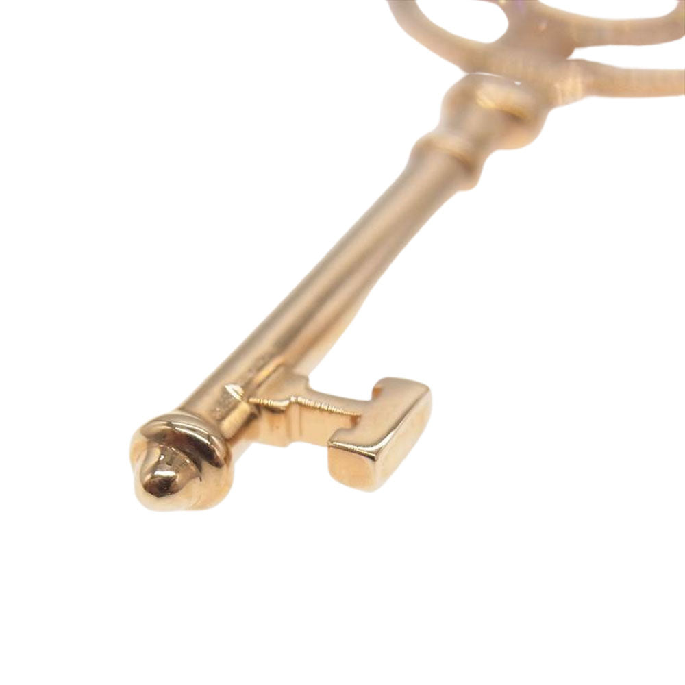 TIFFANY&Co. ティファニー K18 アトラス ダイヤ キー ペンダント【中古】