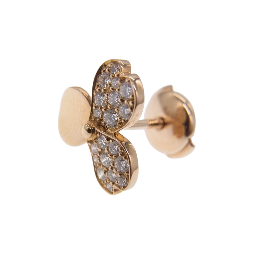 TIFFANY&Co. ティファニー K18 PAPER FLOWERS ペーパーフラワーダイヤ ピアス ゴールド系【中古】