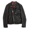 schott ショット 3161044 ヴィンテージ加工 DOUBLE BREST RIDERS JACKET 牛革 ダブルブレスト ライダース ジャケット ブラウン系 XL【美品】【中古】